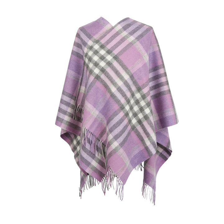 Mini Me Children’s Cape Chequer Tartan 90/10 Cashmere Heather