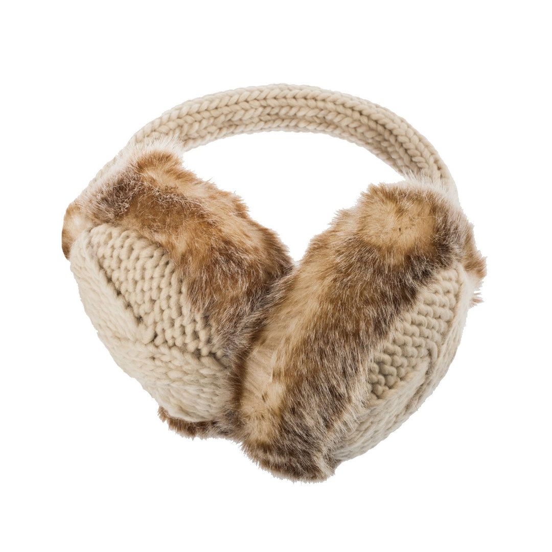 Cable Knitted Earmuffs - Dunedin Cashmere