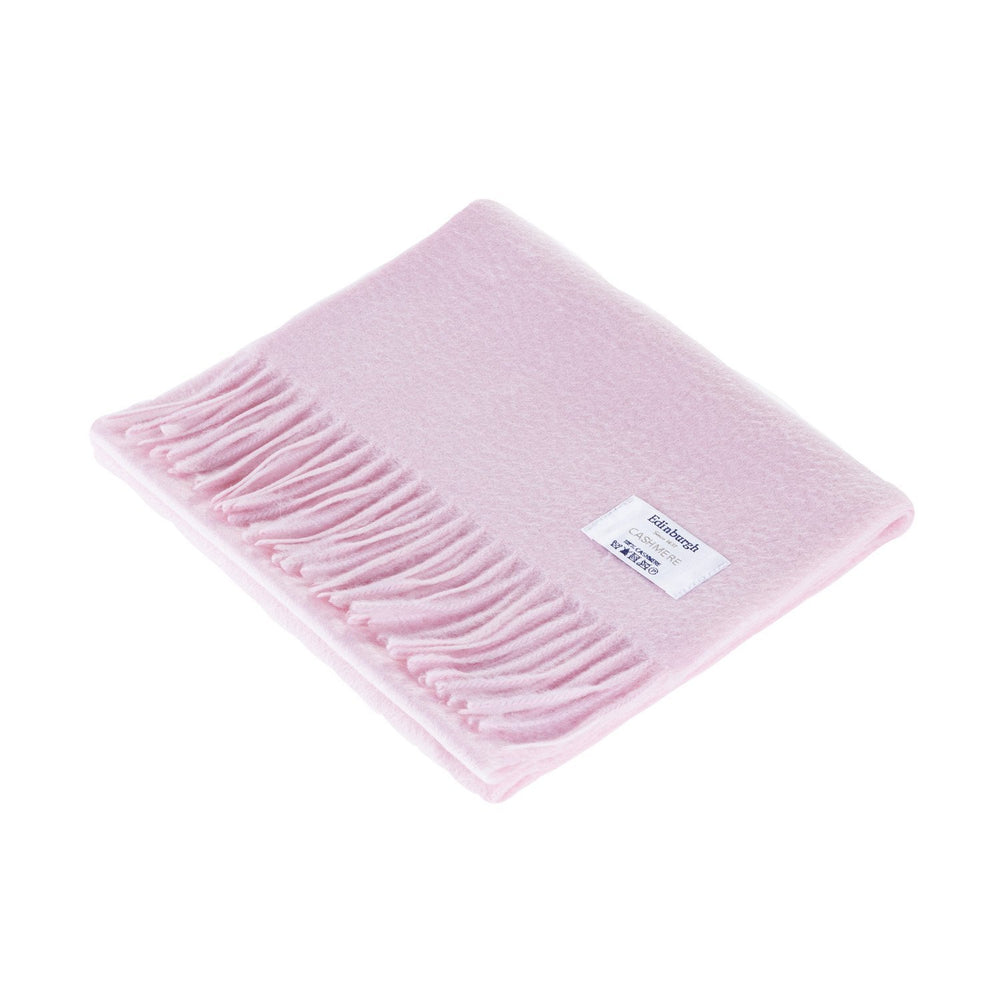 Edinburgh Cashmere Scarf Light Pink - Dunedin Cashmere