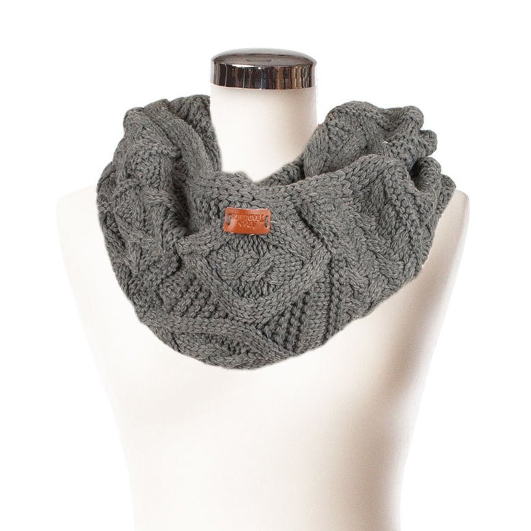 Ladies Cable Snood Scarf - Dunedin Cashmere