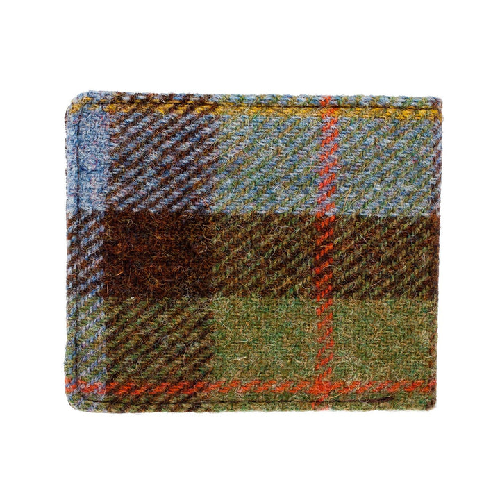 Men's Harris Tweed Mull Wallet Gunn Tartan - Dunedin Cashmere