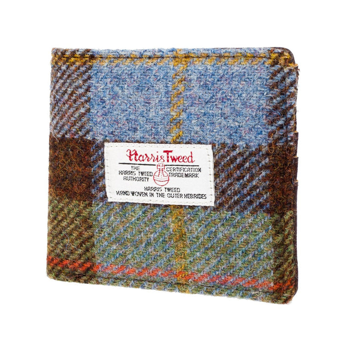 Men's Harris Tweed Mull Wallet Gunn Tartan - Dunedin Cashmere