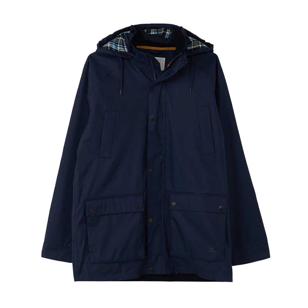 Mens Oxford Jacket Navy - Dunedin Cashmere