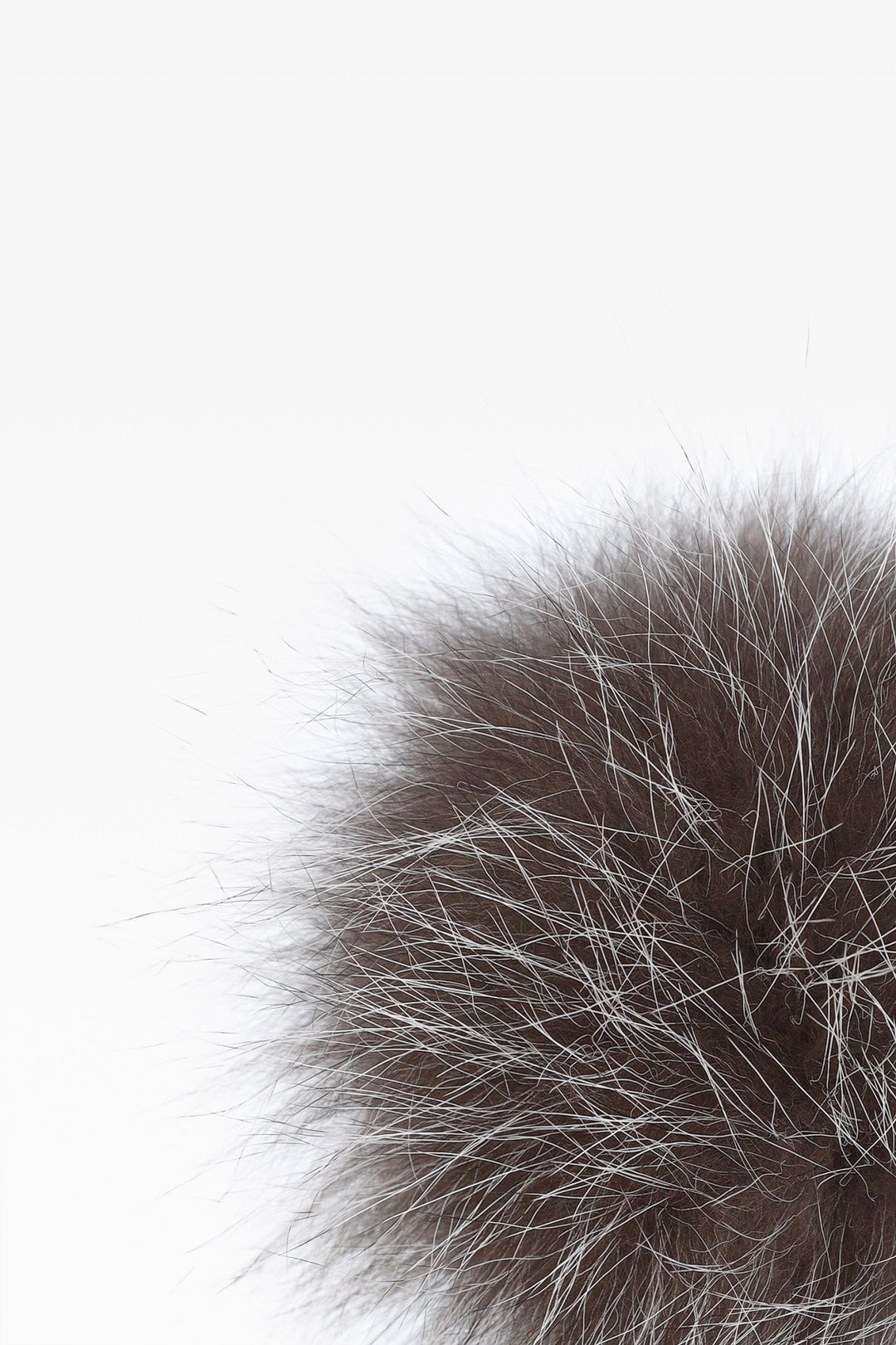 Real Fur Pom Pom - Medium - Dunedin Cashmere