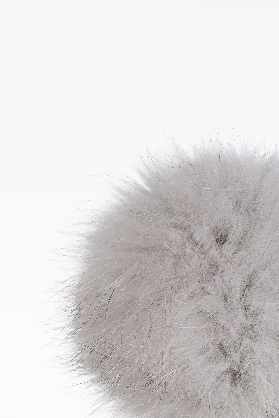 Real Fur Pom Pom - Medium - Dunedin Cashmere