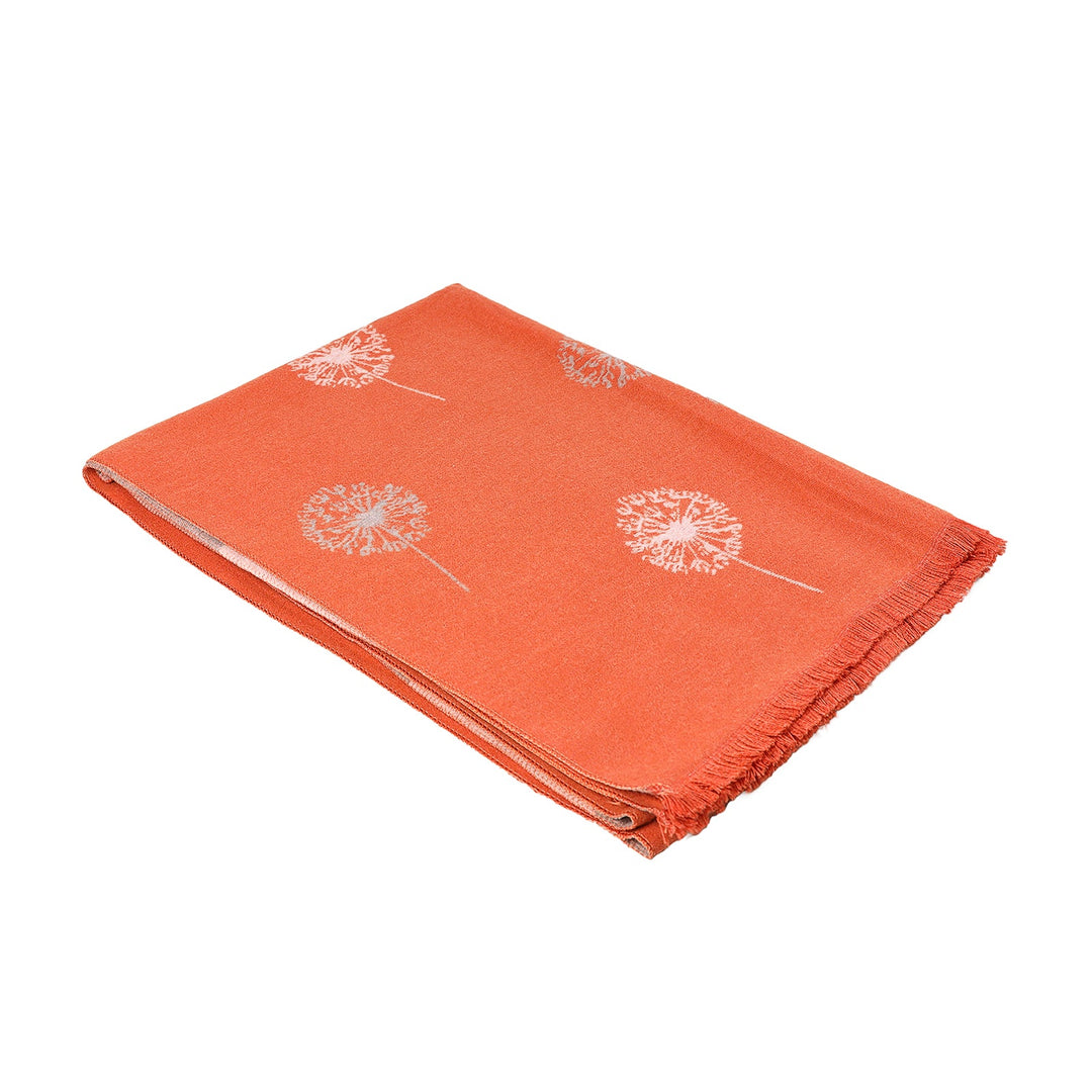 Super Soft Allium Scarf Orange - Dunedin Cashmere