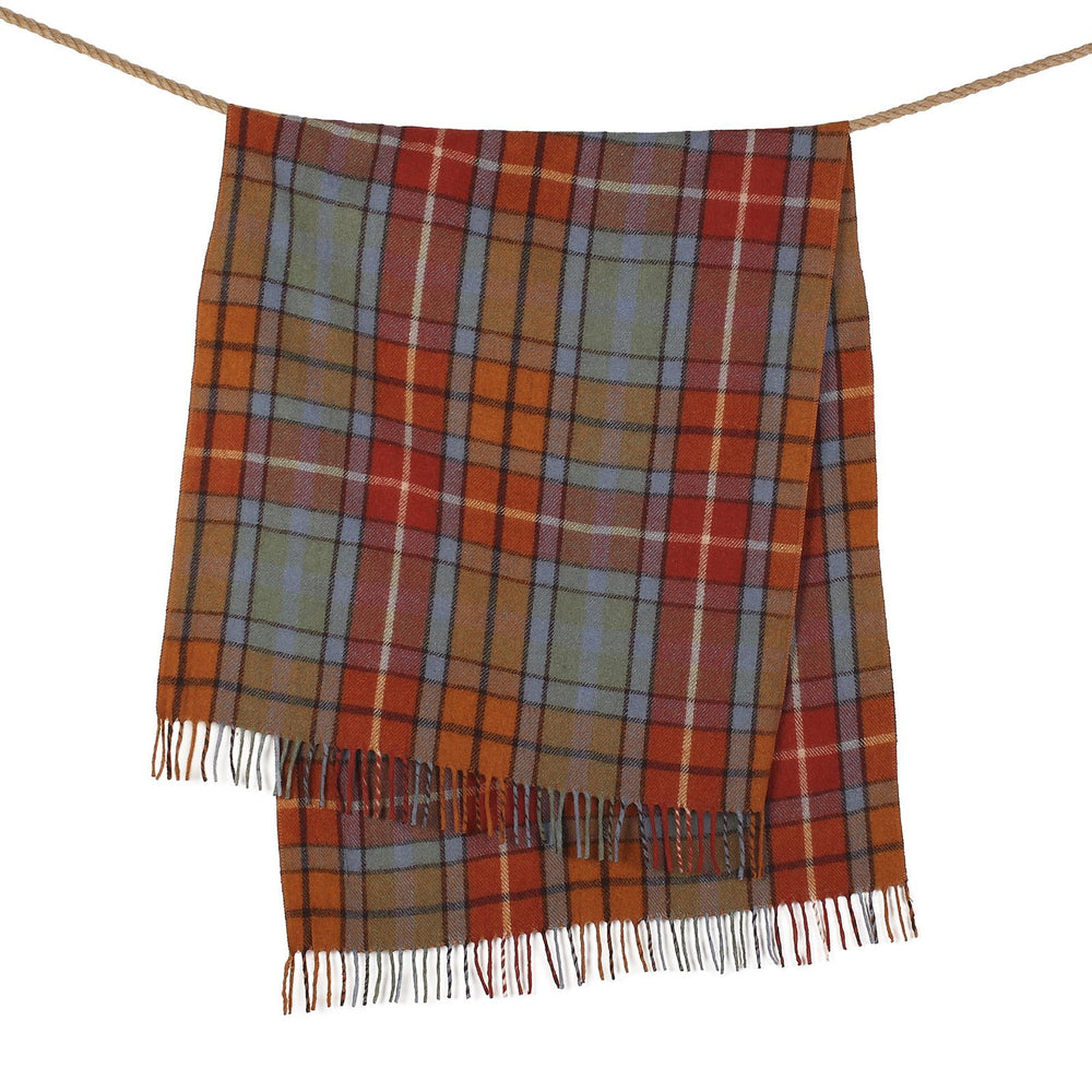 Tartan Knee Blanket Buchanan Antique - Dunedin Cashmere